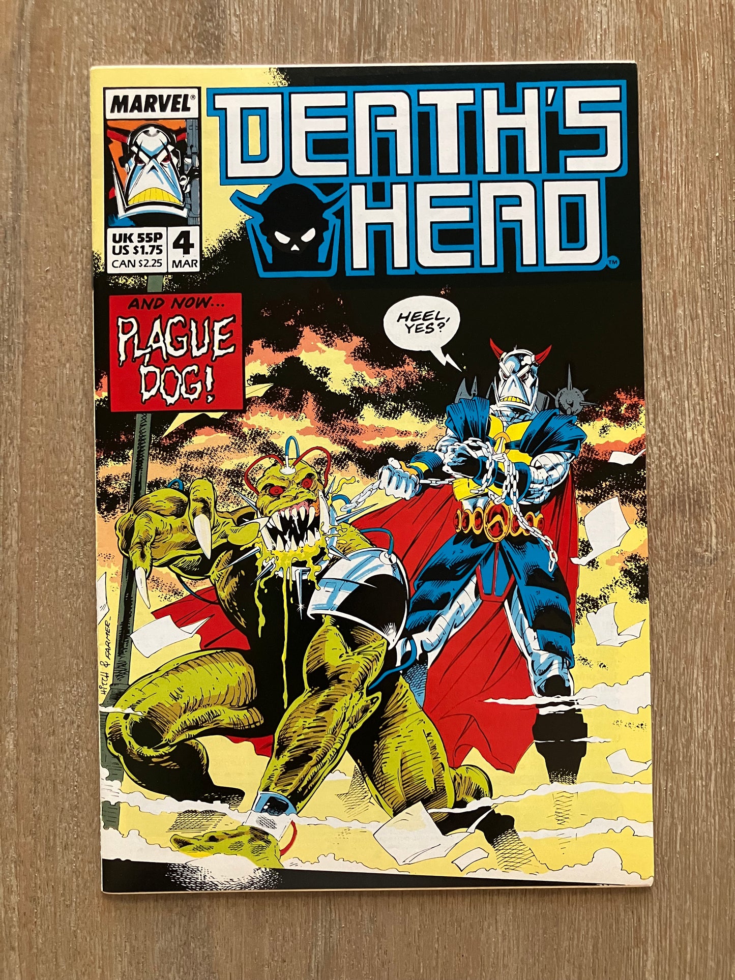 DEATH'S HEAD #4 (Volume 1, 1988 - 1989)