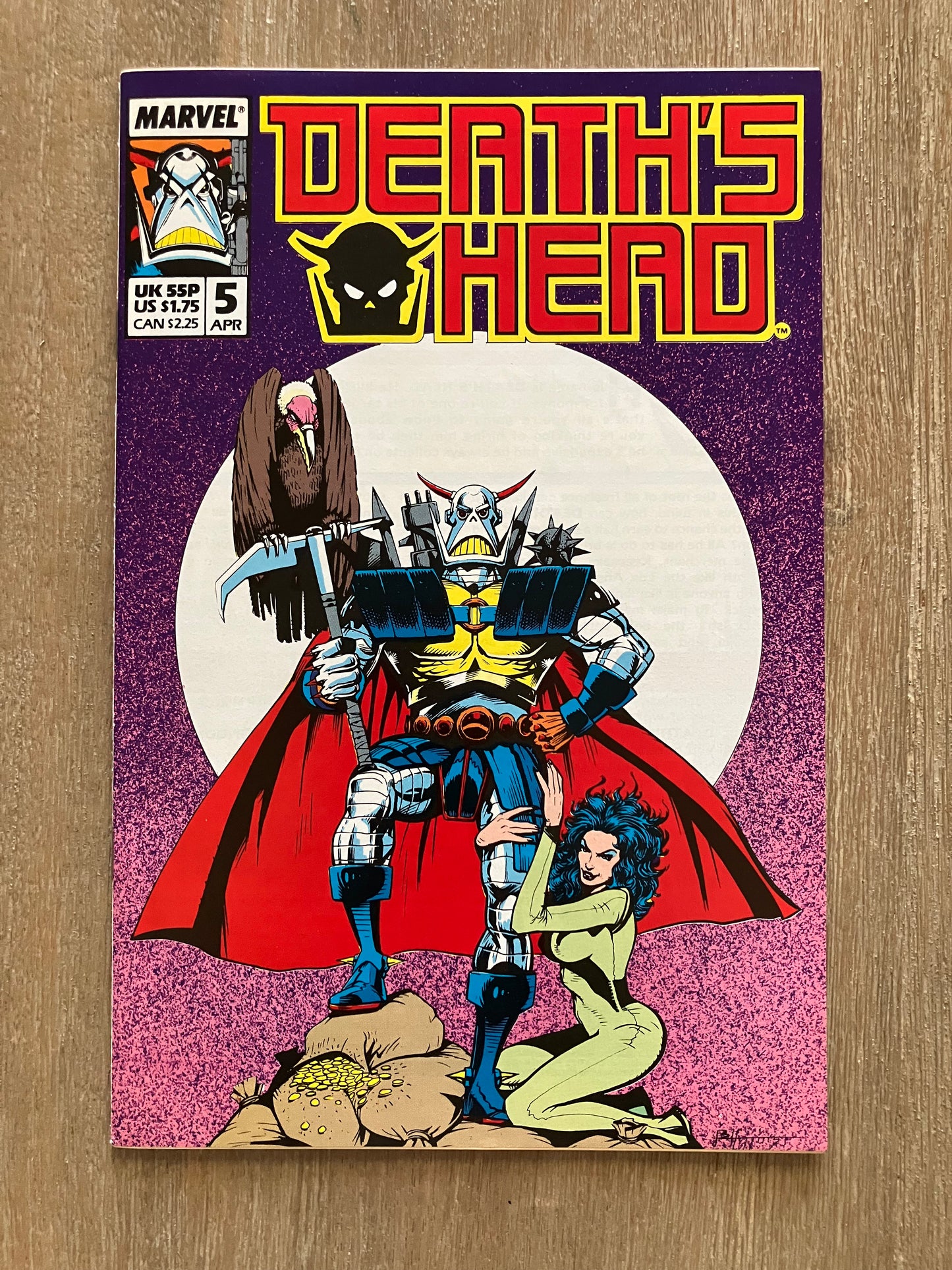 DEATH'S HEAD #5 (Volume 1, 1988 - 1989)