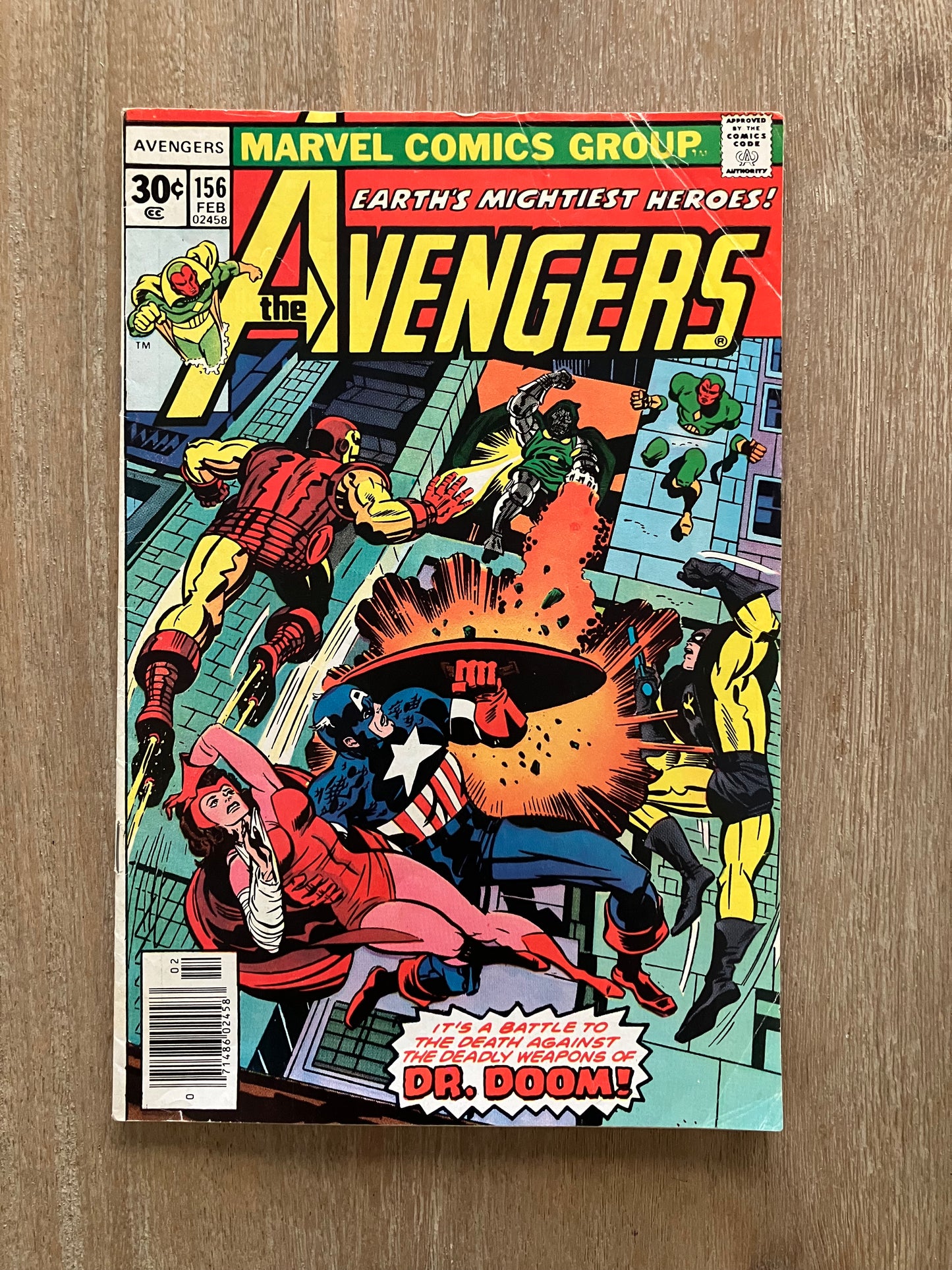 AVENGERS, THE #156 (Volume 1, 1963 - 1996)