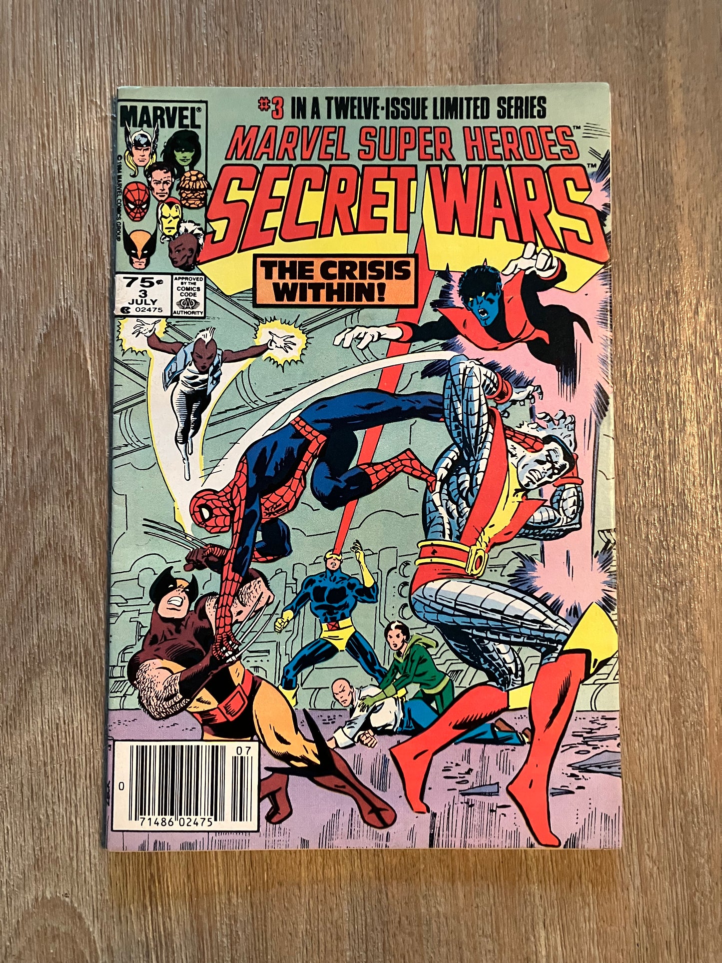 MARVEL SUPER HEROES SECRET WARS #3 (Volume 1, 1984 - 1985)