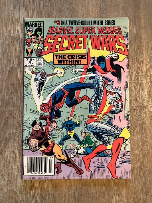 MARVEL SUPER HEROES SECRET WARS #3 (Volume 1, 1984 - 1985)