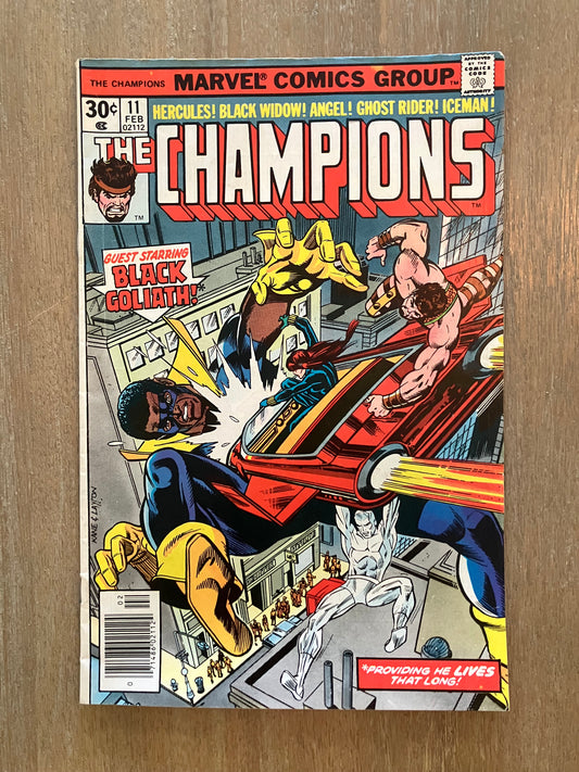 CHAMPIONS, THE #11 (Volume 1, 1975 - 1978)