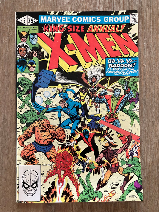 UNCANNY X-MEN, THE ANNUAL #5 (VOLUME 1, 1963 - 2011)