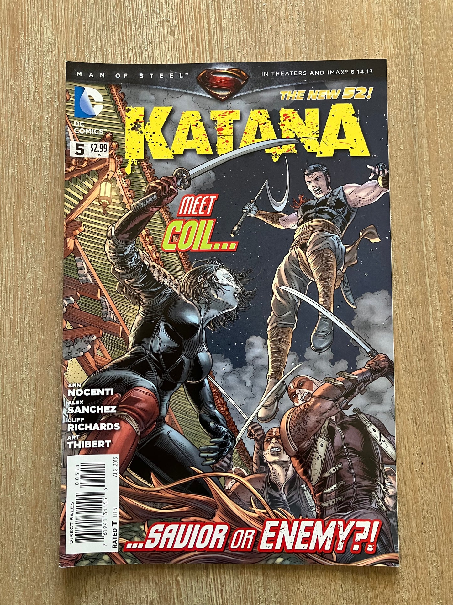 KATANA #5 (Volume 1, 2013 - 2014)