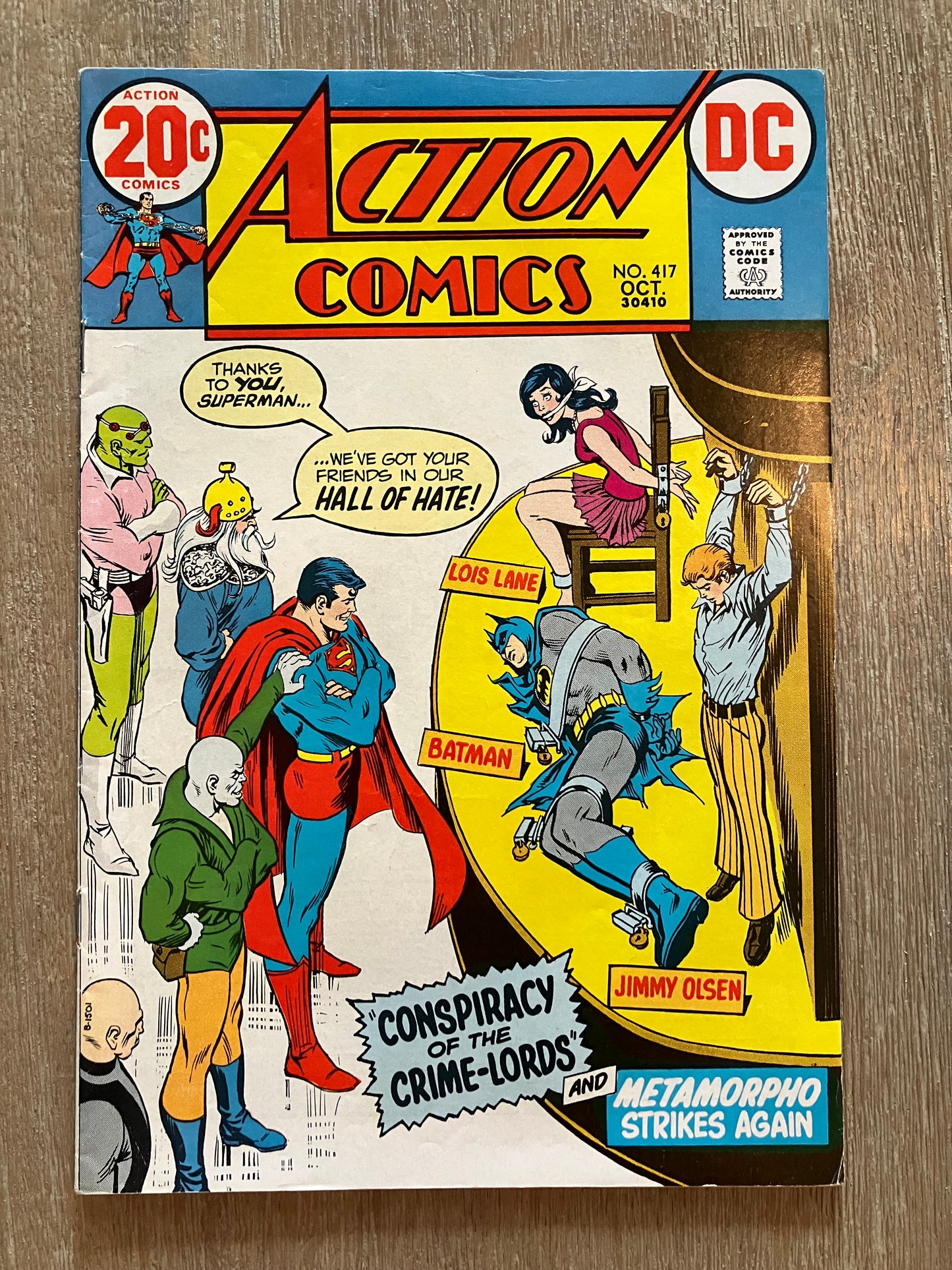 ACTION COMICS #417 (Volume 1, 1938 - 2011)