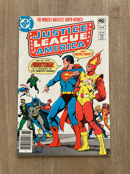 JUSTICE LEAGUE OF AMERICA #179 (Volume 1, 1960 - 1987)