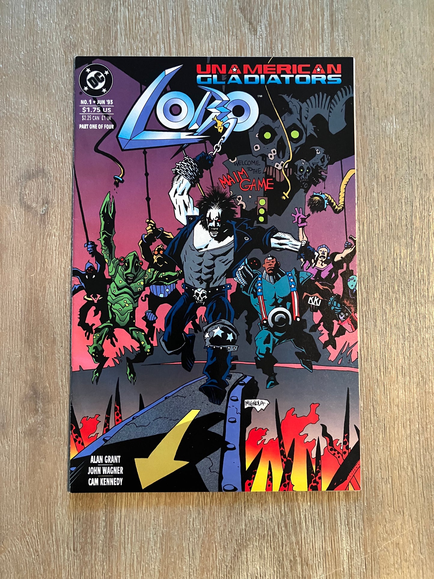 LOBO: UNAMERICAN GLADIATORS #1 (1993)