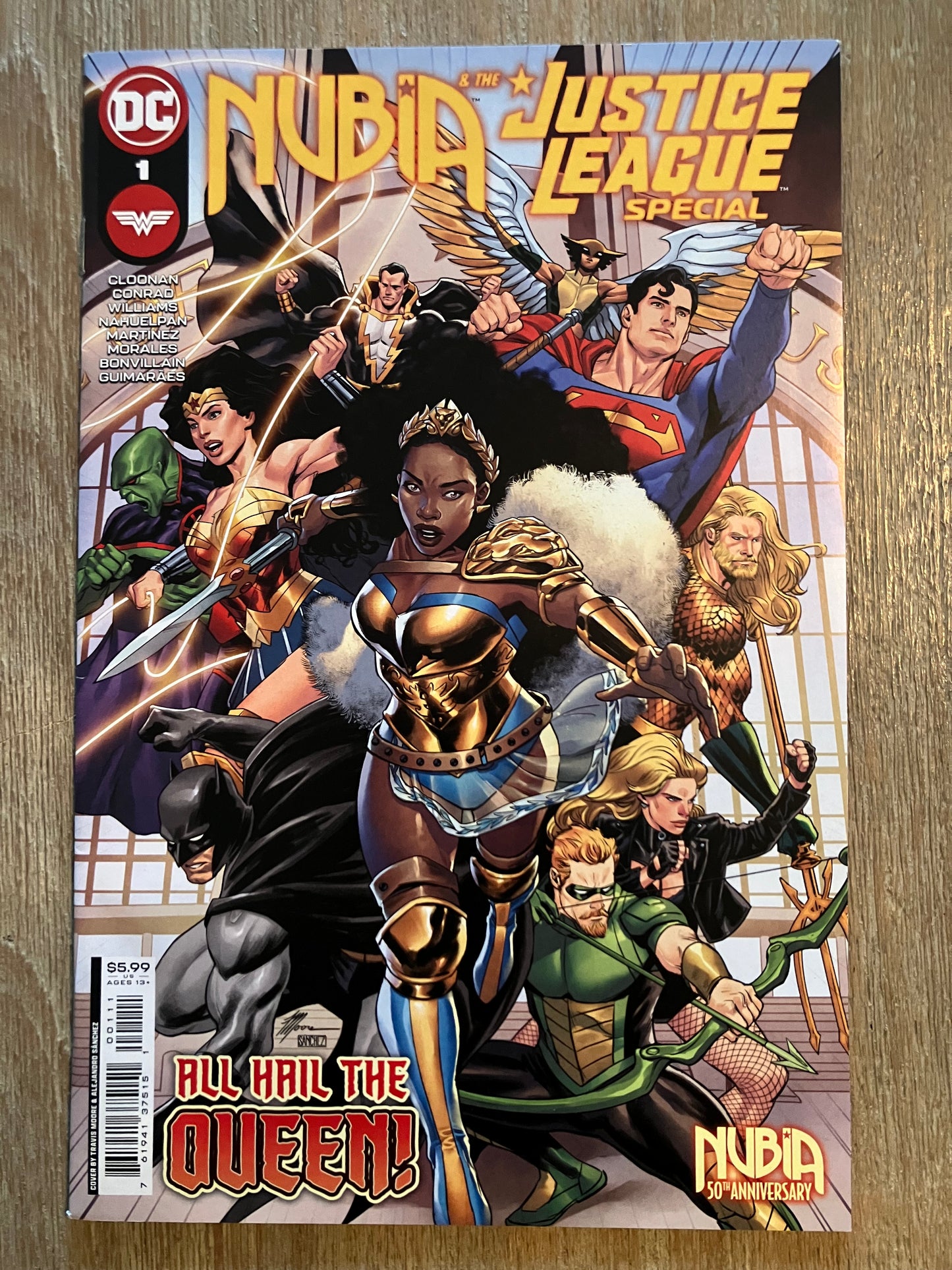 NUBIA & THE JUSTICE LEAGUE SPECIAL #1 (Volume 1, 2023)
