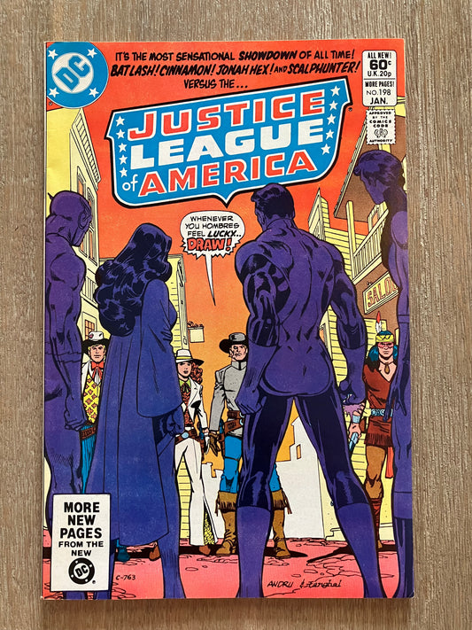 JUSTICE LEAGUE OF AMERICA #198 (Volume 1, 1960 - 1987)
