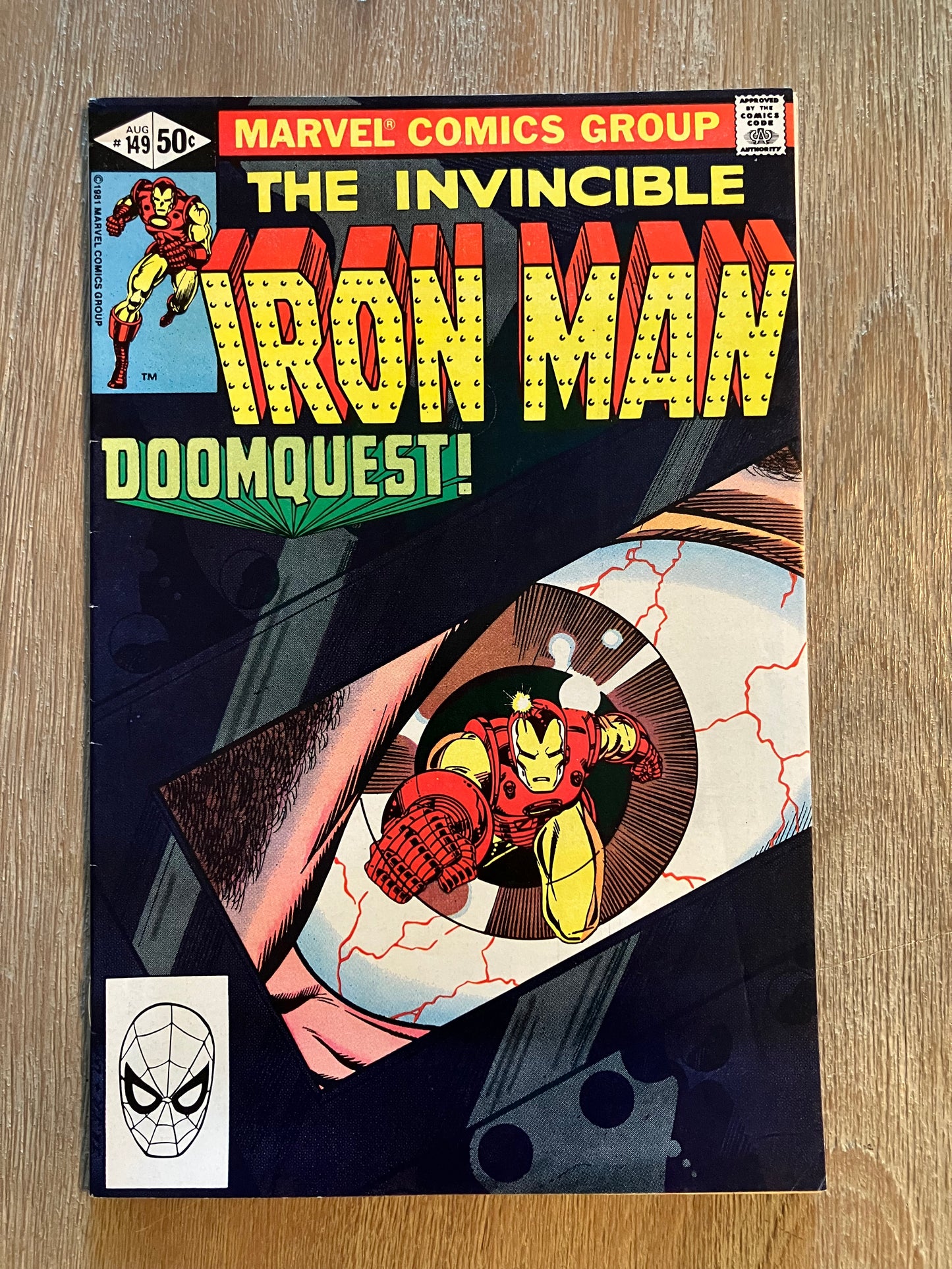 IRON MAN #149 (Volume 1, 1968 - 1996)