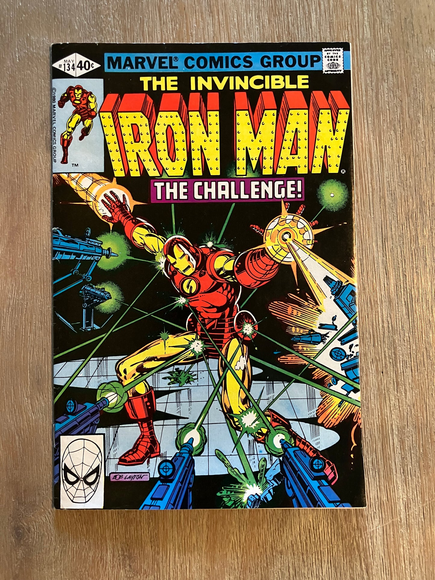 IRON MAN #134 (Volume 1, 1968 - 1996)