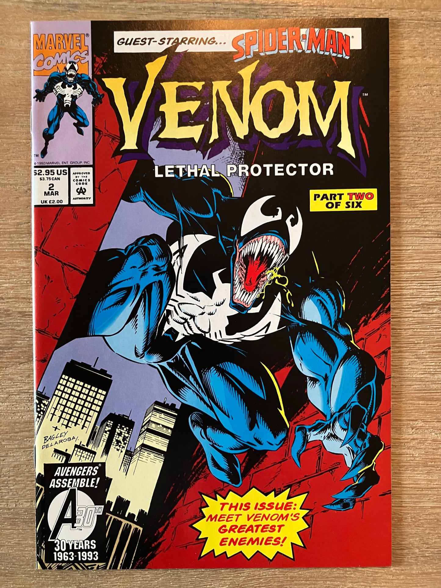 VENOM: LETHAL PROTECTOR LOT #1 - 6 (Volume 1, 1993)