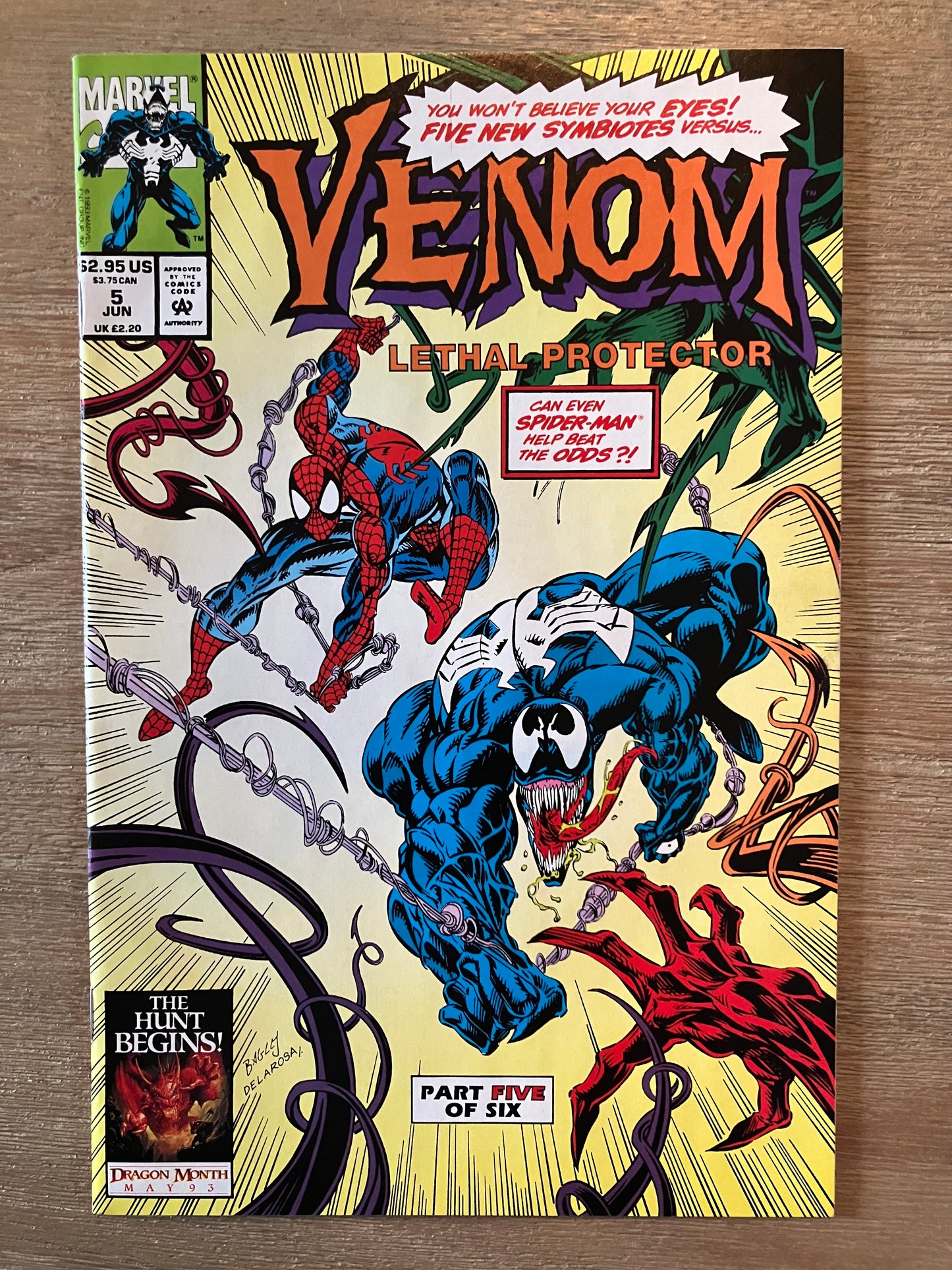 VENOM: LETHAL PROTECTOR LOT #1 - 6 (Volume 1, 1993)