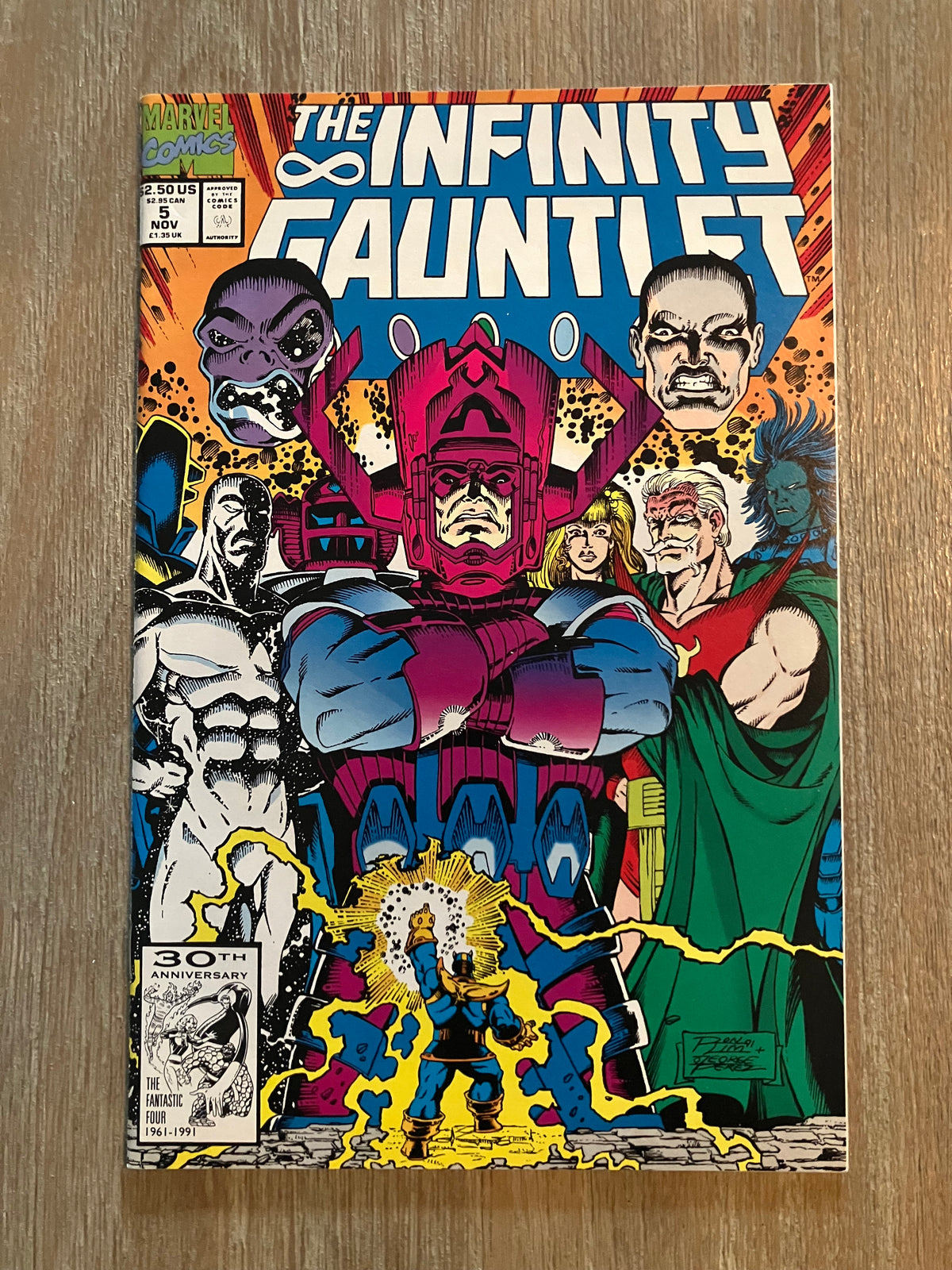 INFINITY GAUNTLET, THE LOT #1 - #6 (Volume 1, 1991)