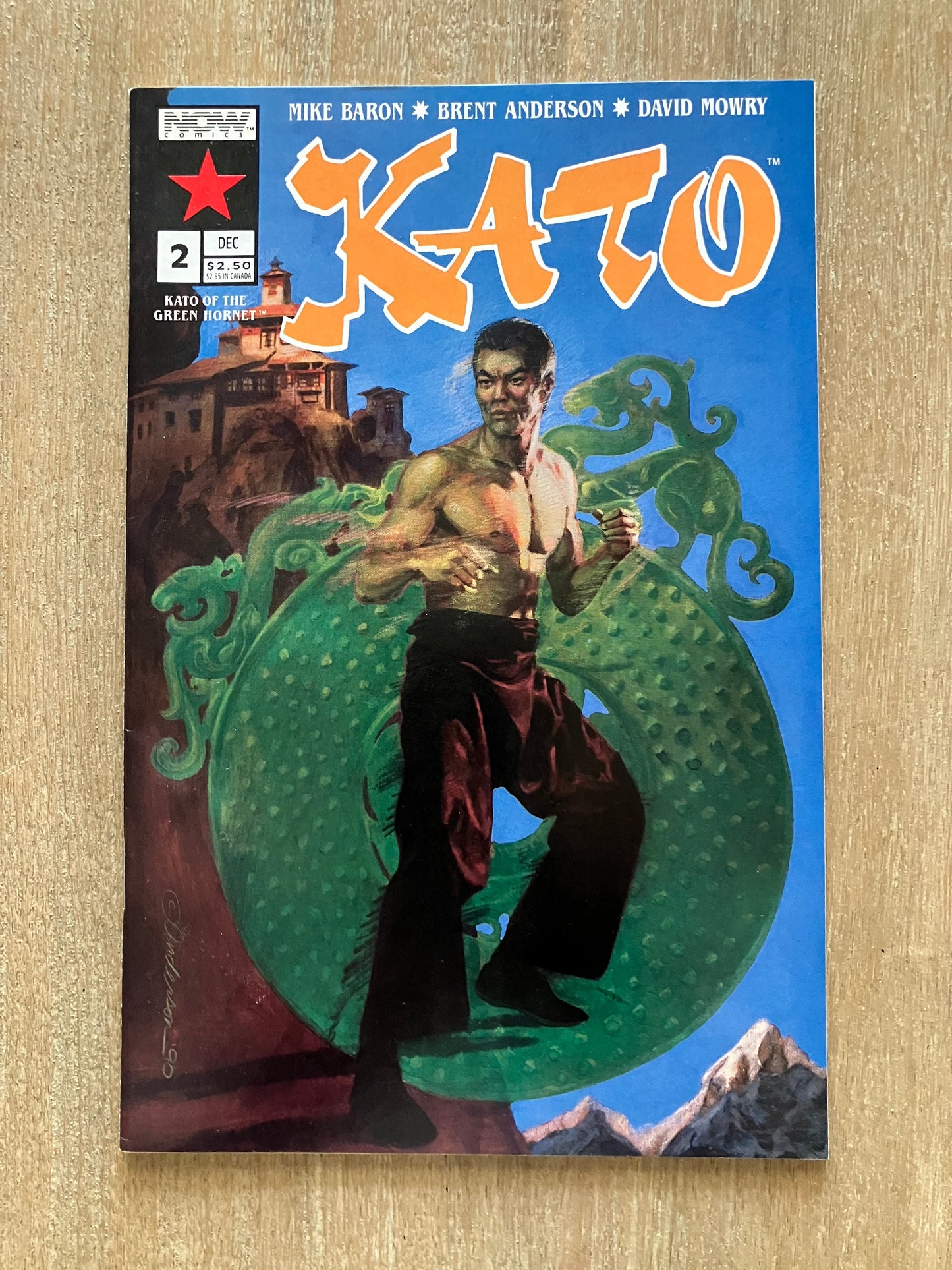 LOT OF KATO OF THE GREEN HORNET COMIC BOOKS (Volume 1, 1991 - 1992)