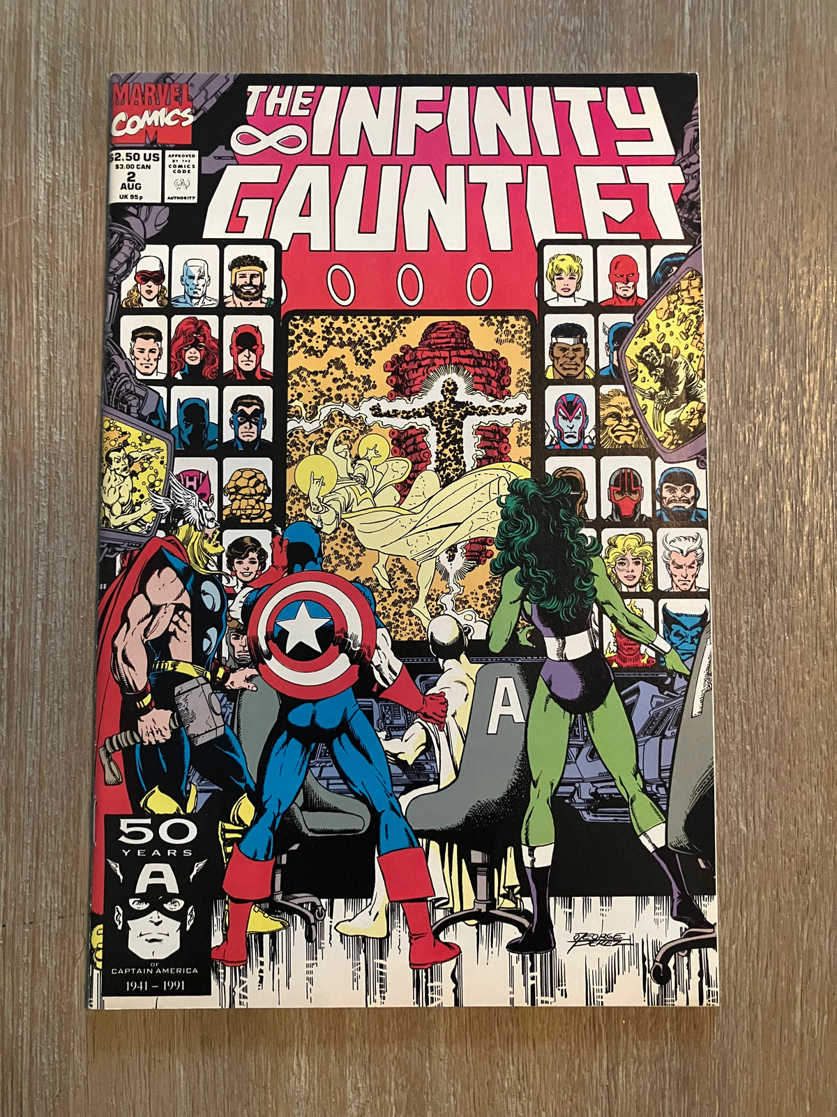 INFINITY GAUNTLET, THE LOT #1 - #6 (Volume 1, 1991)