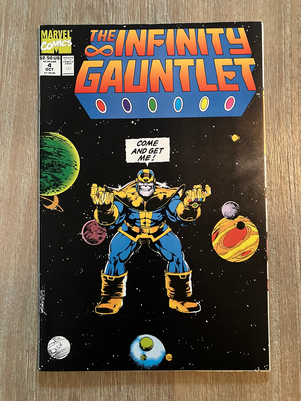 INFINITY GAUNTLET, THE LOT #1 - #6 (Volume 1, 1991)