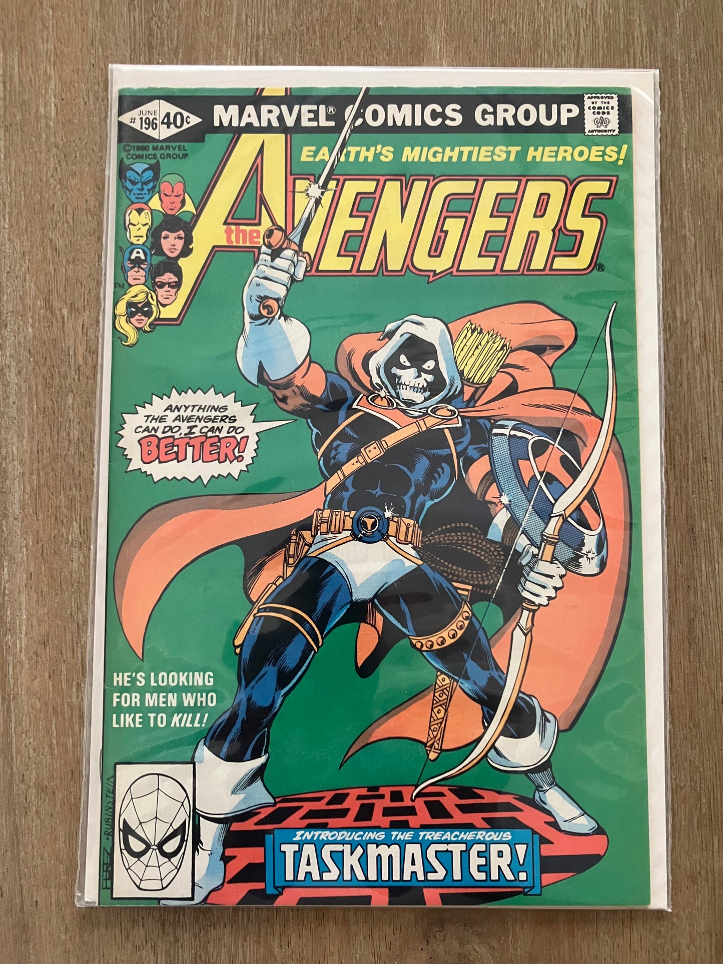 THE AVENGERS #196 (Volume 1, 1963 - 1998)