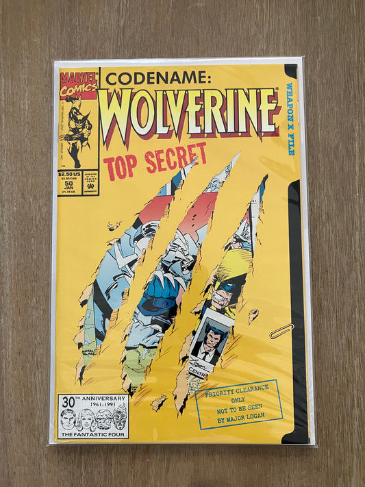 WOLVERINE #50 (Volume 2, 1988 - 2003)